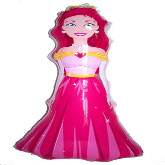 Wholesale Princess With Tiara 36" Inflatable (Sold by piece and dozen)