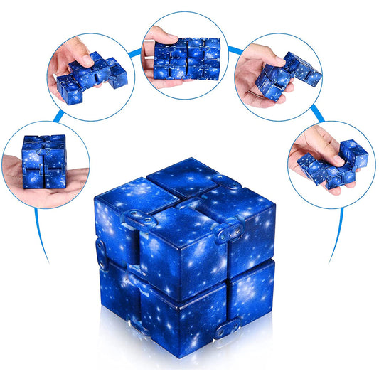 Improve Your Focus & Creativity With Blue Diamond Color Infinity Cube