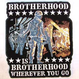 Buy BROTHERHOOD JUMBO 6 INCH PATCHBulk Price