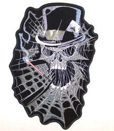 Buy SKELETON SPIDER WEB JUMBO PATCHBulk Price