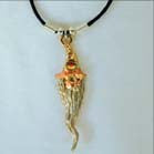 Wholesale THREE TONE WIZARD ROPE NECKLACE (Sold by the piece or dozen)