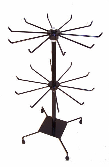 Wholesale BLACK 20 INCH 2 LEVEL WIRE COUNTER DISPLAY RACK (sold by the ...
