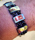 Wholesale MAGNETIC HEMATITE RELIGLOUS BRACELETS (Sold by the PIECE OR dozen)