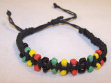 Buy BEADED RASTA BRACELET Bulk Price