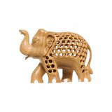 Wooden Handcrafted Elephant Sculpture