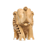 Wooden Handcrafted Elephant Sculpture