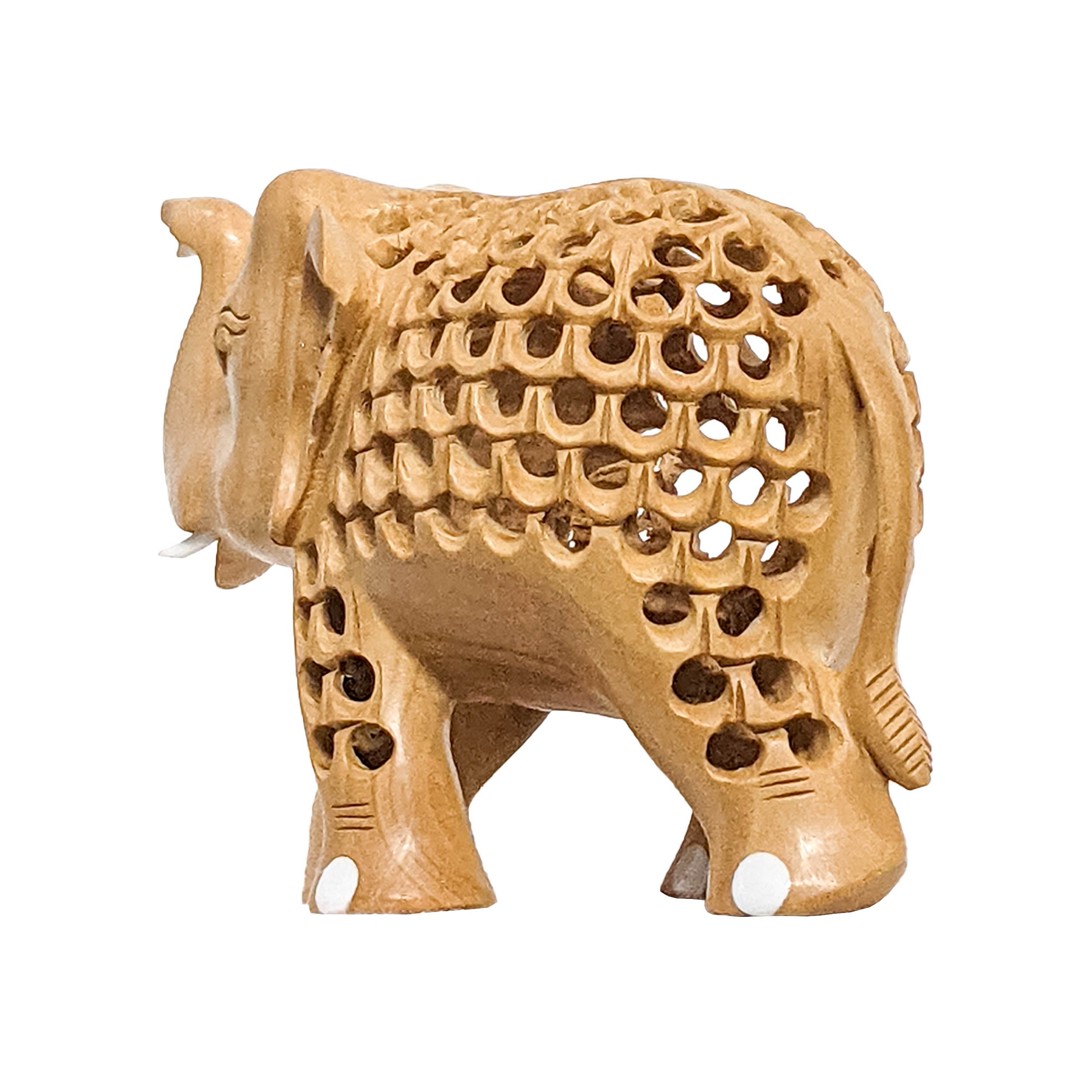 Wooden Handcrafted Elephant Sculpture