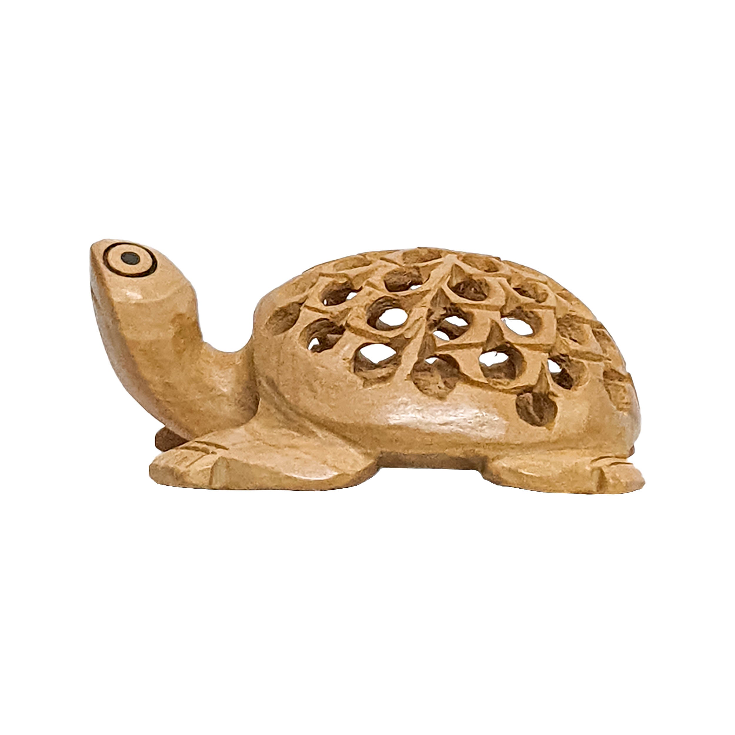 Handcrafted Wooden Tortoise Jaali