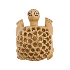 Handmade Wooden Tortoise