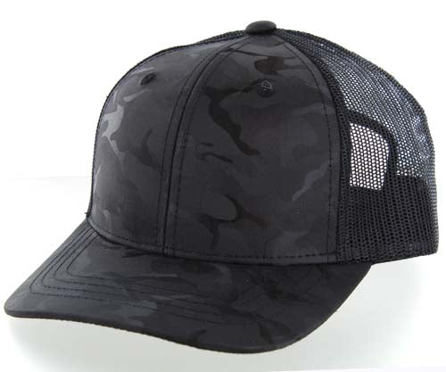 Kids Trucker Cap Black/White