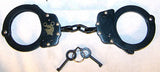 Black Police Handcuffs with Chain in Bulk
