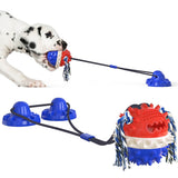 Double Suction Dog Chew Toys