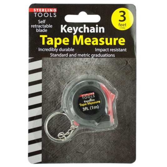 Mini Tape Measure Key Chain