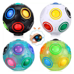 Keep Kids Entertained for Hours with the Magic Rainbow Ball Fidget Toy