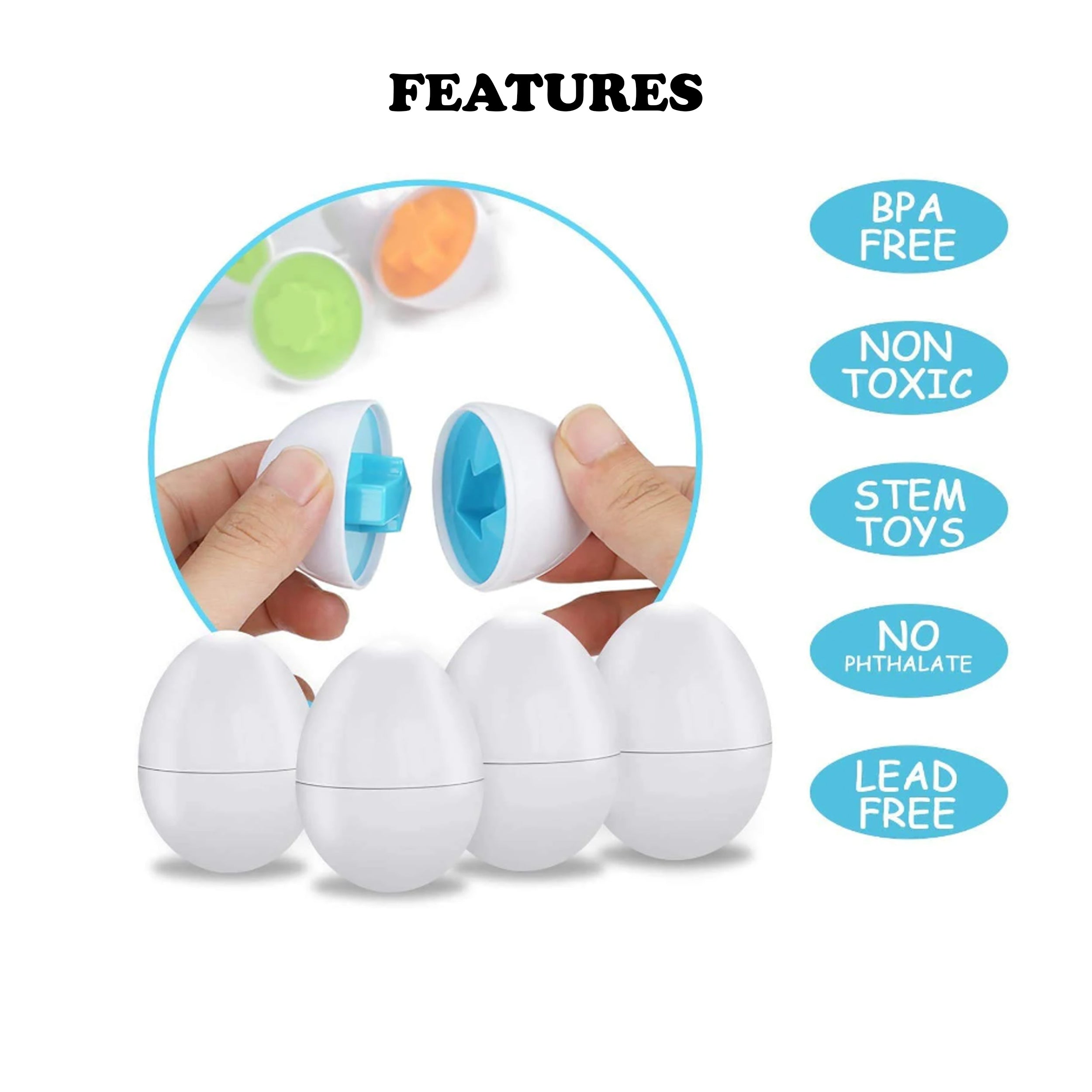 Smart Egg Matching Toys