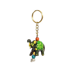 Meena Animal Mix Handmade keychain ,Handcrafted Key Holder (1inch)