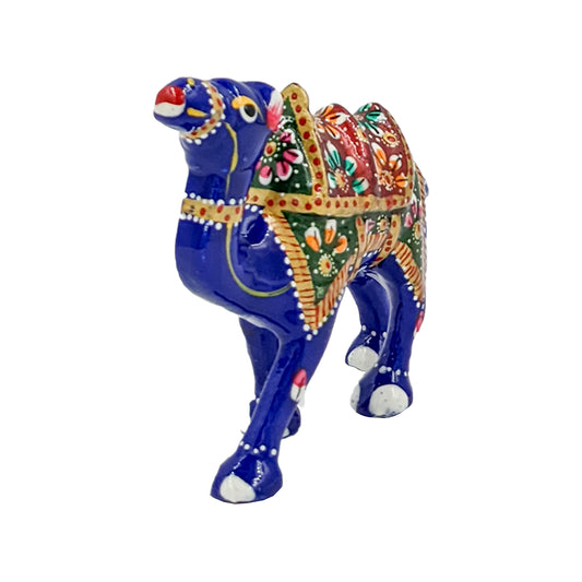 Handcrafted Painted Meena Camel Home Decor 3-Inch