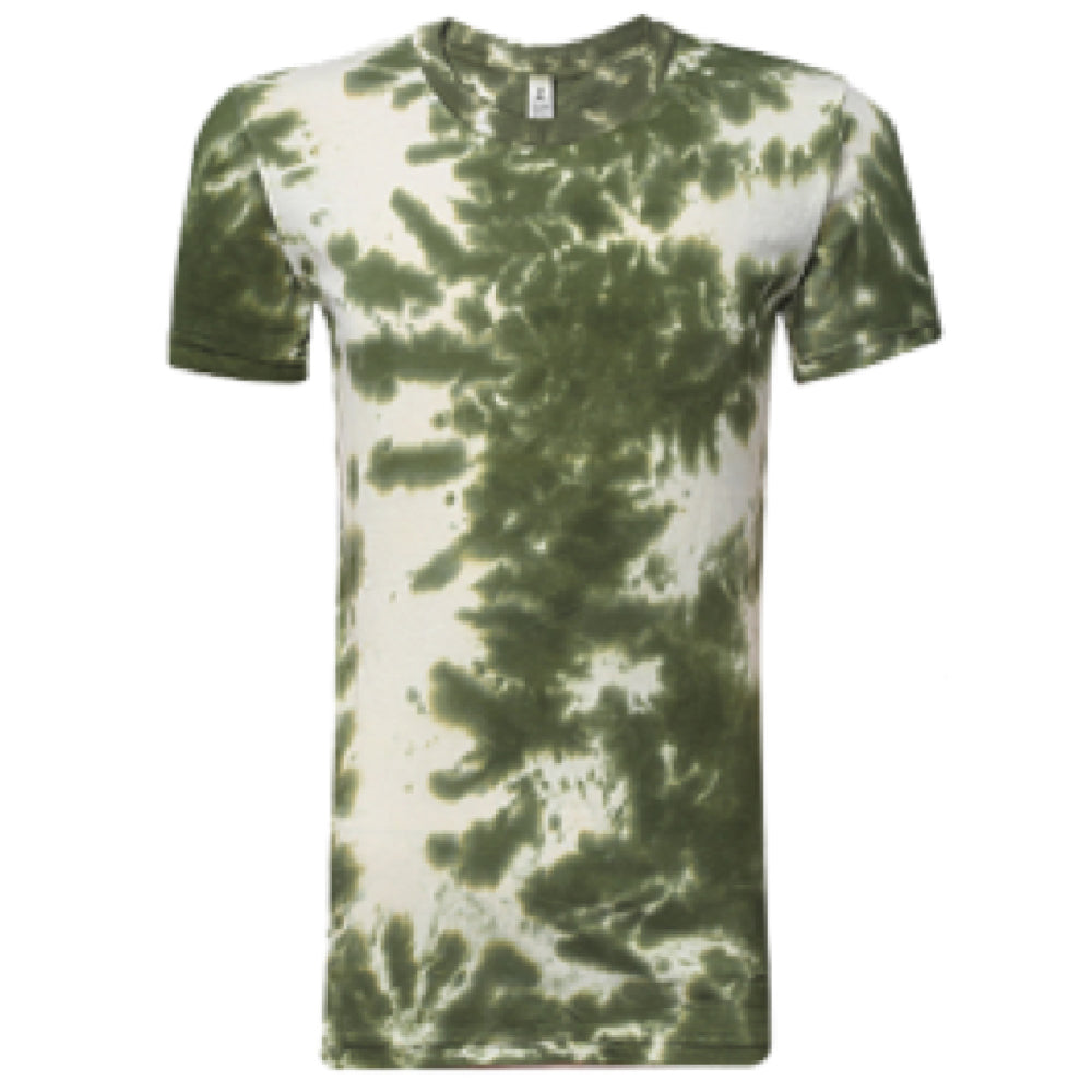 Buy Tie Dye Military Flash Short Sleeves T-Shirt