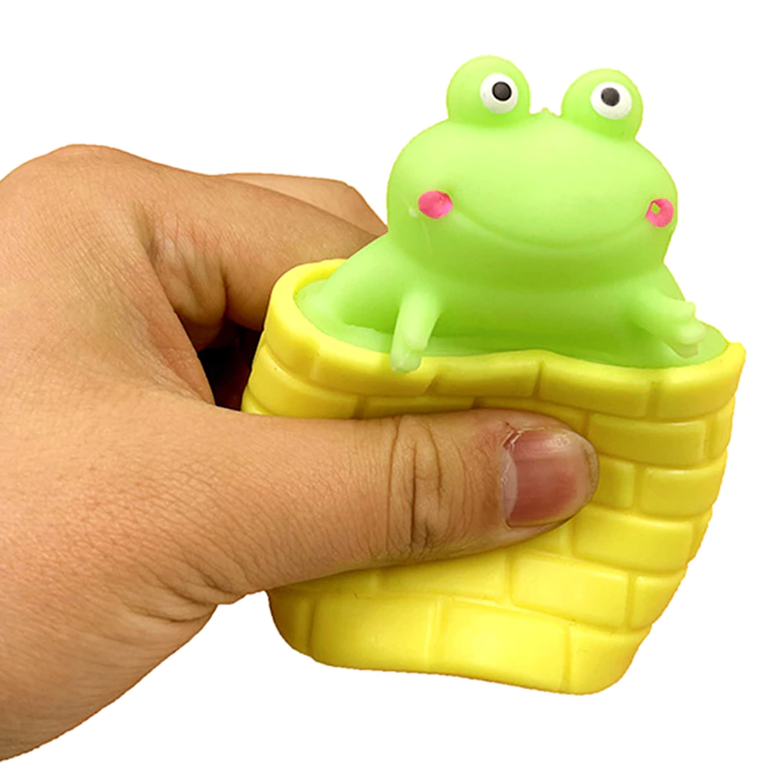 Frog Cup Animal Squishy Toys - Pieces