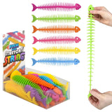 Fishbone Stretchy String Toys In Bulk- Assorted