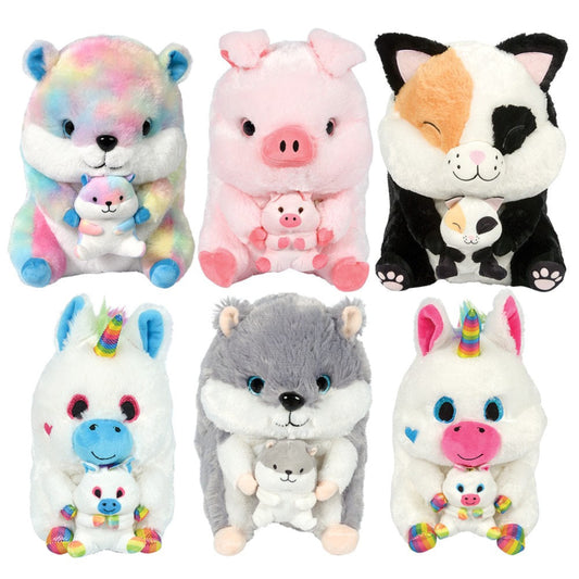 Belly Buddy Soft Plush Babies Toys (Sold by 1 pcs=$22.40)
