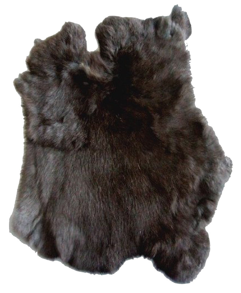 Buy BLACK NATURAL RABBIT SKIN PELT (Sold by the piece of dozenBulk Price