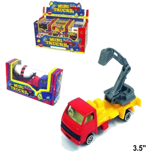 Wholesale Metal Construction Truck Vehicles Diecast - Assorted  (Sold by the piece or dozen)