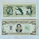 Wholesale 2003 DOLLAR BILLS - FAKE MONEY (Sold by the DOZEN padS of 25 bills) NOW ONLY 50 CENTS PER PAD OF 25