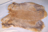 Wholesale BROWN NATURAL RABBIT SKIN PELT (Sold by the piece)