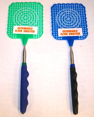 Buy EXPANDABLE FLY SWATTERS*- CLOSEOUT NOW $ 1.50 EABulk Price
