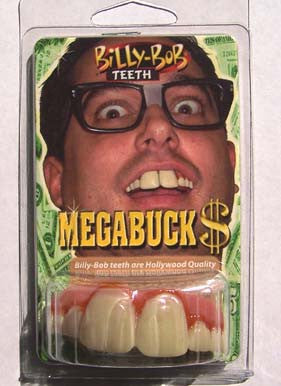 Wholesale MEGA BUCK BILLY BOB TEETH  (Sold by the piece)