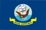 Wholesale NYLON HEAVY DUTY UNITED STATES US NAVY SHIP military 3' X 5' FLAG (Sold by the piece)