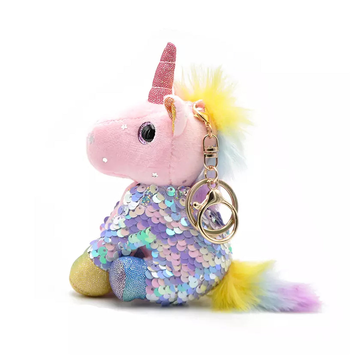 Unicorn Key Chain Plush Toy