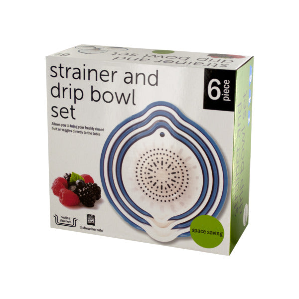 Strainer Drip Bowl Set