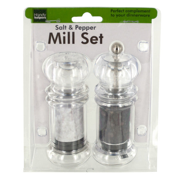 Salt Shaker Pepper Mill Set