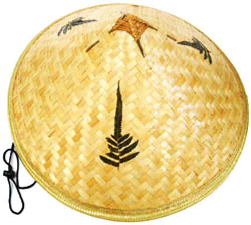 Asian Bamboo Hats Wholesale MOQ 12