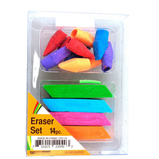 Colorful Eraser Set