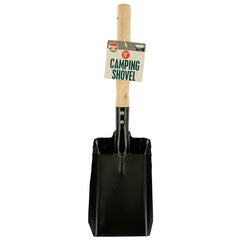Camping Shovel with Wood Handle