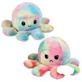 Plush Reversible Tie Dye Octopus For Kids In Bulk- Assorted