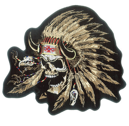 Buy SKULL BONNETT 5 INCH PATCHBulk Price