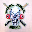 Buy POOL HALL JUNKIE 4 INCH PATCH -* CLOSEOUT AS LOW AS $1EABulk Price