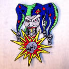 Buy JESTER WITH SKULLS 4 INCH PATCH ( Sold by the piece or dozen *- CLOSEOUT AS LOW AS 75 CENTS EABulk Price