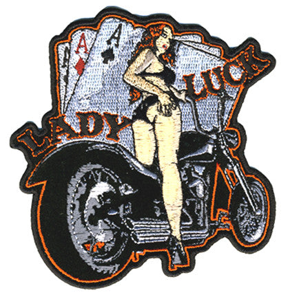 Wholesale LADY LUCK PATCH (Sold by the piece)