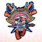 Buy PIRATE BROWN 4 IN PATCH CLOSEOUT AS LOW AS .75 CENTS EABulk Price