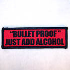 Wholesale BULLET PROOF 4 INCH PATCH (Sold by the piece or dozen ) -* CLOSEOUT AS LOW AS 50 CENTS EA