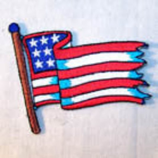 Wholesale 3 Inch USA Flying Flag (Sold by the piece or dozen)