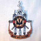 Buy BAD MEDICINE EMBROIDERED 4 INCHPATCH CLOSEOUT AS LOW AS 75 CENTS EABulk Price