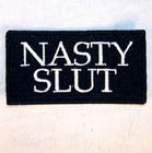 Buy NASTY SLUT3 INCH PATCH ( Sold by the piece or dozen *- CLOSEOUT AS LOW AS 50 CENTS EABulk Price