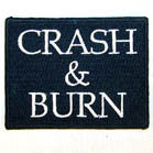 Buy CRASH AND BURN 3 INCH PATCH ( Sold by the piece or dozen *- CLOSEOUT AS LOW AS 50 CENTS EABulk Price
