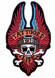 Buy TATTOOED FOR LIFE PATCHBulk Price